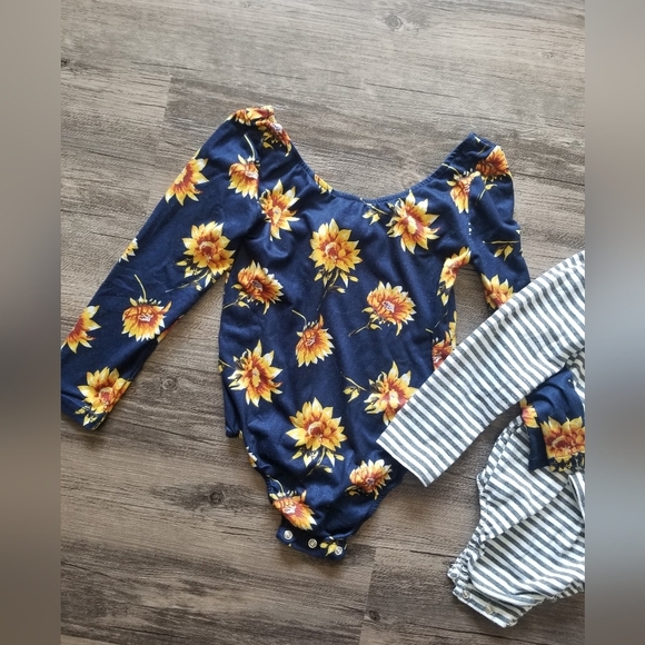 ☀️ Bailey's Blossoms 4T Bodysuit Bundle - Picture 3 of 4